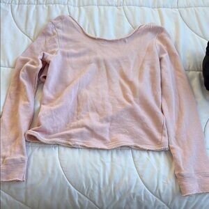 Chaser Soft Pink Knit Sweater